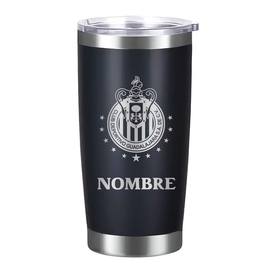 Termo Chivas 20oz Negro - Personalizado Nombre