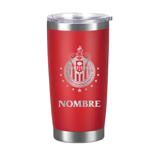 Termo Chivas 20oz Rojo - Personalizado Nombre