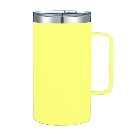 Termo Personalizado 24oz - Amarillo Pastel