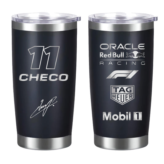 Termo Checo Pérez Red Bull Racing 20oz Negro