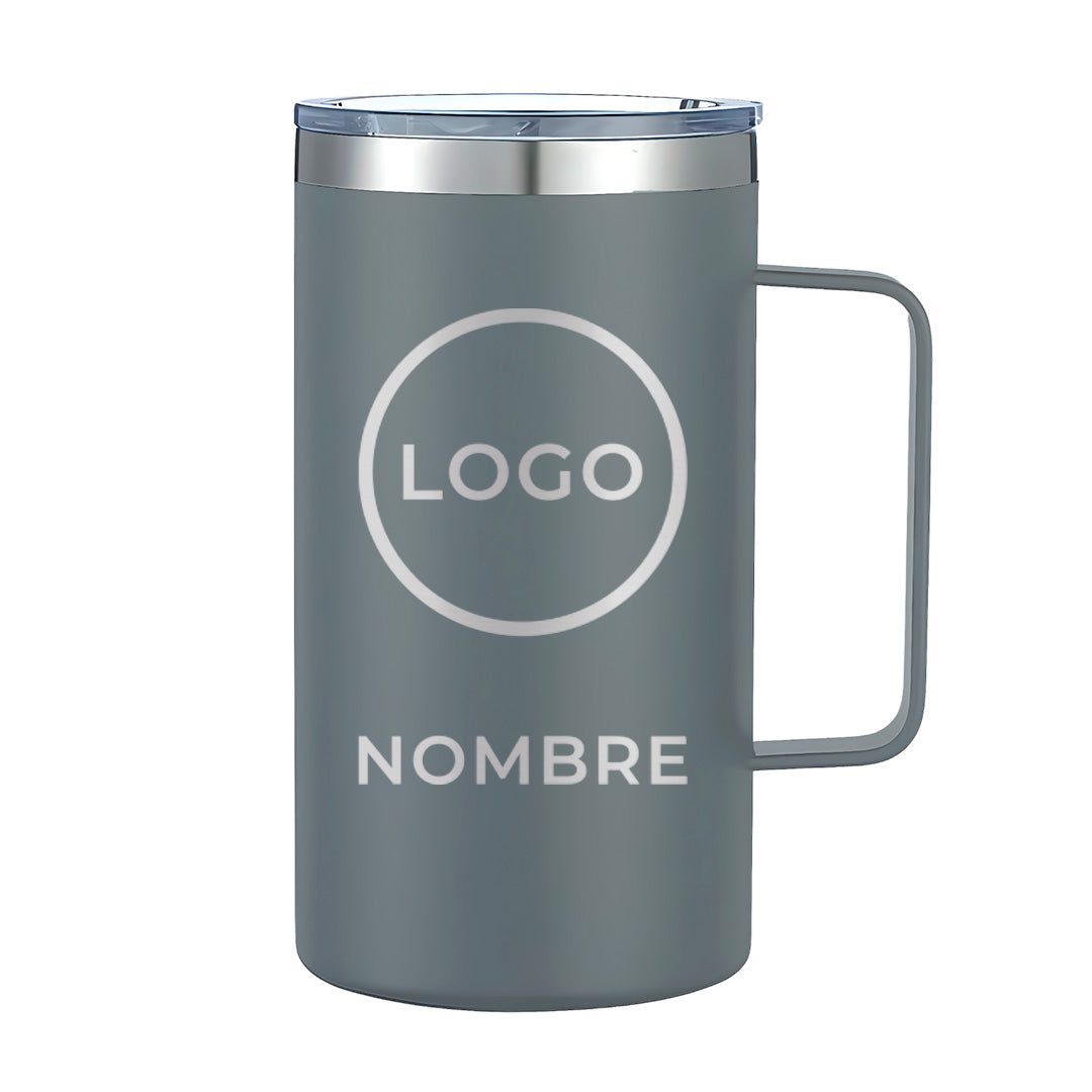 Termo Personalizado 24oz - Gris