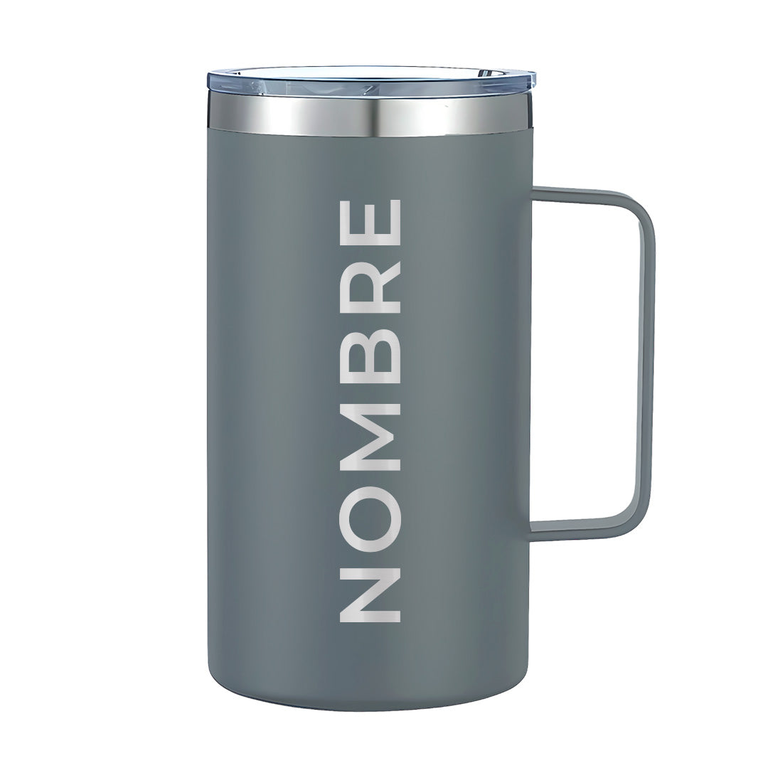 Termo Personalizado 24oz - Gris