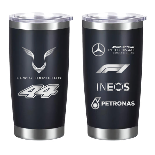 Termo Lewis Hamilton Mercedes Benz AMG 20oz Negro