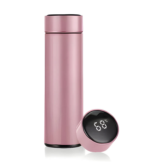 Termo Digital 500ml - Oro Rosa